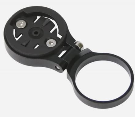 Qatrixx GPS Stem Mount - Fiets Houder - Garmin Edge Gps Houder - Zwart