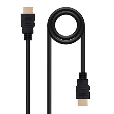 High Speed HDMI-kabel V2.0 - 4K 60Hz, 18 Gbit/s, Zwart, 0,5 m