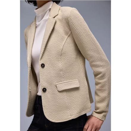 Blazer met structuur