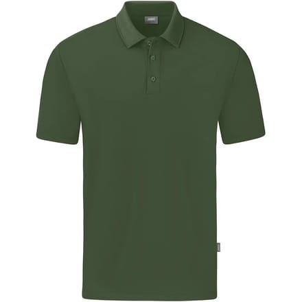Jako Organic Polo Stretch Heren - Olijf | Maat: M