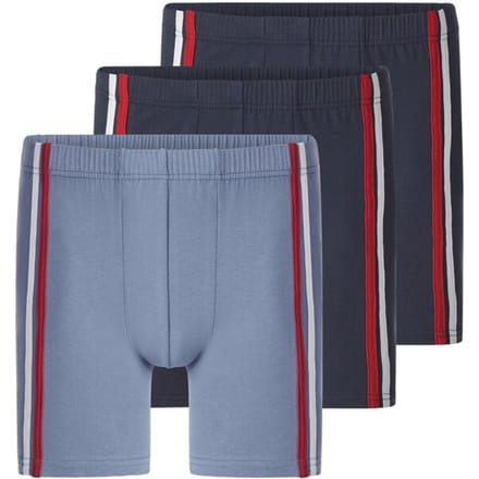 Babista herren Set Van 3 Retroslips - 06 - blauw - Plus Size