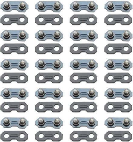 Dailygoods- Zaagkettingschakels 20 Stuks - Geschikt voor 1,3 mm/3/8LP