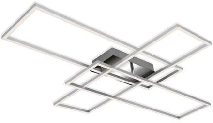BRILONER LED Plafondlamp 3504-018 stepdim warmwit aluminium-chroom