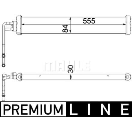 Olie radiator, automatische versnellingsbak  MAHLE CLC 99 000P