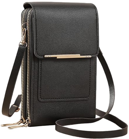 Dailygoods- Handtas zwart - Multifunctionele Schoudertas