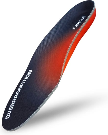 SUPSOLE - Overpronatie inlegzolen - Schoenmaat: 45-46