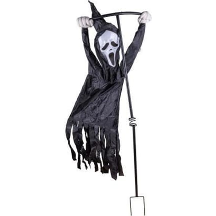 Scream tuindecoratie - windvaan - Halloween decoratie