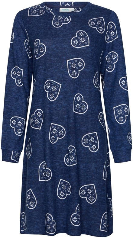Rebelle - Nachthemd - Aspen Ski - Soft Touch - Blauw - Maat 38