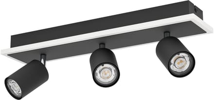 EGLO Rimbocchi 1 Spot - LED - 46 cm - Zwart|Wit - Dimbaar - Lichtscenario's
