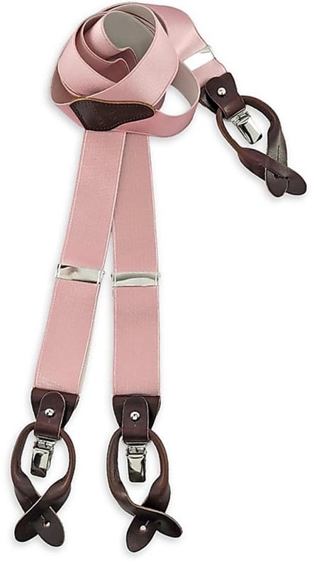 Sir Redman - Bretels - bretels Majestic Stretch Dusty Pink - roze