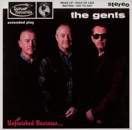 Gents - Unfinished Business...EP (7" Single) (Limited Edition)
