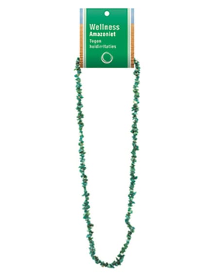 Amazoniet splitketting + kaart