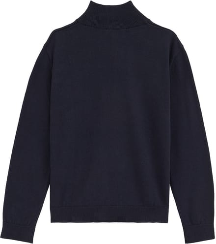WE Fashion Jongens gebreide trui met quarter-zip