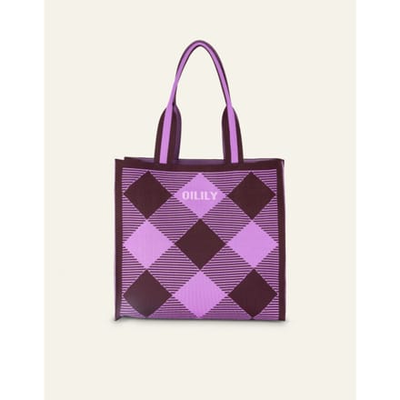 Oilily Susan - Shopper - Dames - Gebreid - Bruin - One size