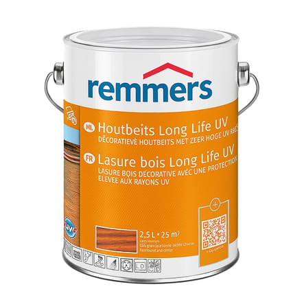 Remmers Houtbeits Long Life UV - Teak - 2.5 liter
