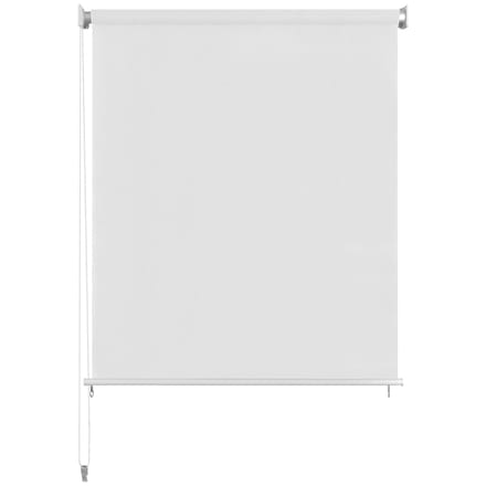 vidaXL Rolgordijn voor buiten 145(B)x140(H) cm wit
