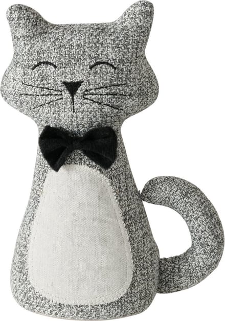 Deurstopper Kitty met zwarte strik