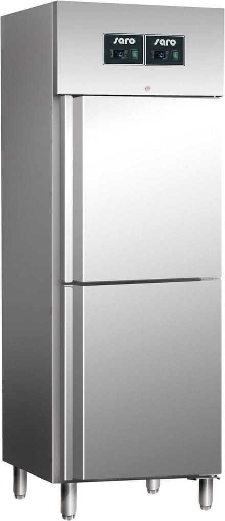 Koelvriescombinatie | RVS | 2x 129 liter | Saro | GN60DTV | 323-1220