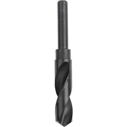 Foret à queue de 12 pouces Acier rapide Foret hélicoïdal Outil pour bois métal (21,0 mm)
