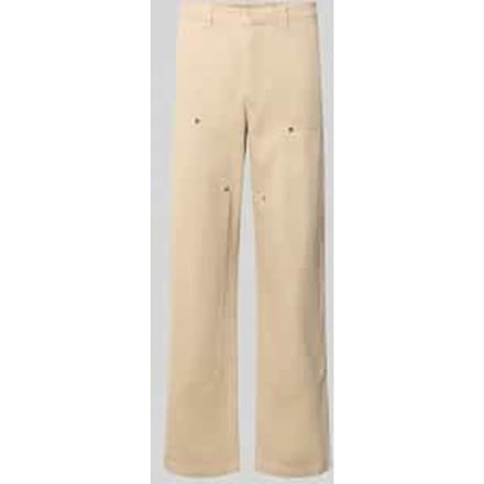 Straight fit jeans met zakken op de pijp
