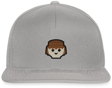 Playmobil Portret Figuur Borduurwerk Snapback cap