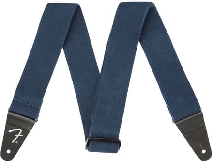 Fender Supersoft Gitaarband – Blauw – 2" – Verstelbaar