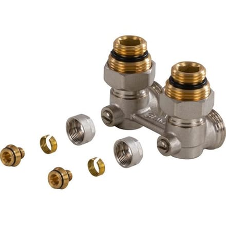 Dynamic Way H-onderblok 3/4" haaks wand