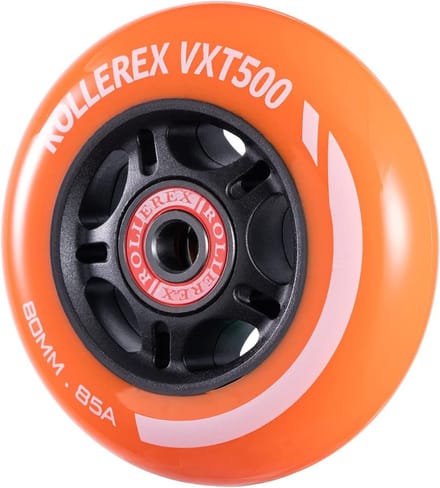 Inline Skate Wielen - Skatersets - Buiten Skaten - 85A Durometer - 80mm - Oranje