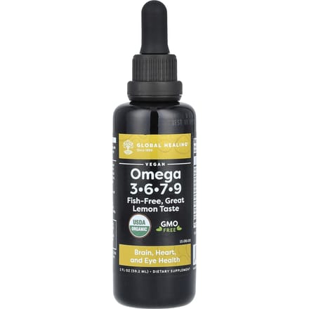 Oméga 3, 6, 7, 9, Citron, 2 fl oz (59,2 ml)