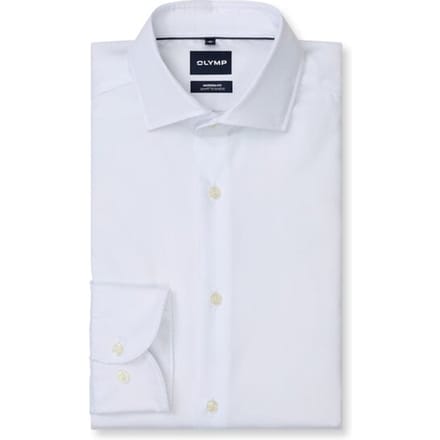 OLYMP Smart Business Overhemd, Modern Fit, Royal Kent, Wit