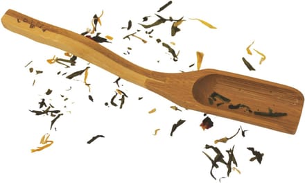 Lottea Thee maatlepel bamboe - losse thee, thee maatschep, relatiegeschenk