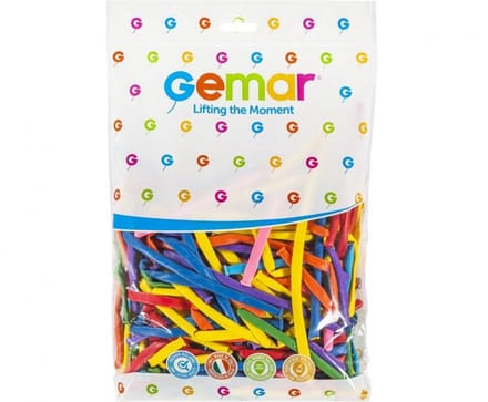 Modelleerballonnen - Classic kleurenmix - 100st.