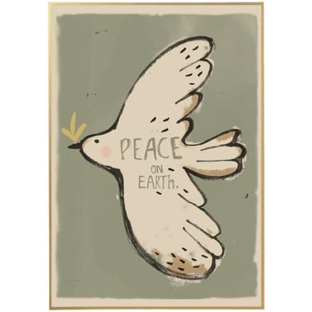 Studio loco poster peace bird 50 x 70 cm