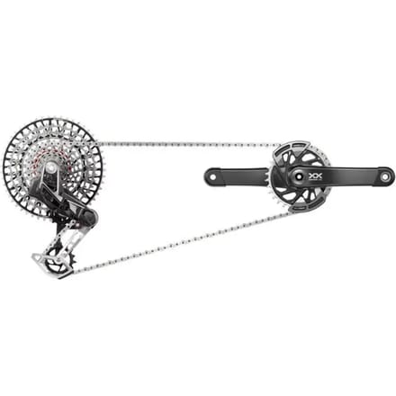 Volledige groep Sram XX T-TYPE Eagle AXS WIDE DUB DM 165 MM 32D (10-52)