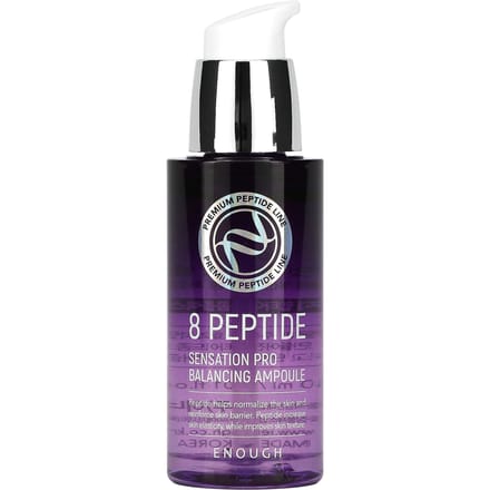 ENOUGH Premium 8 Peptide Sensation Pro Ampoule Équilibrante 30ml+CADEAU ALÉATOIRE gray