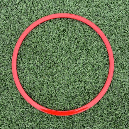 Ring Hoepel set á 4 stuks - Rood 48cm - Trainingsmaterialen - Sport - School