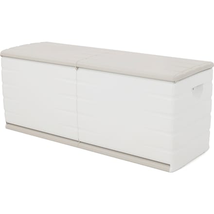Kussenbox opbergbox grijs 153x61x53cm