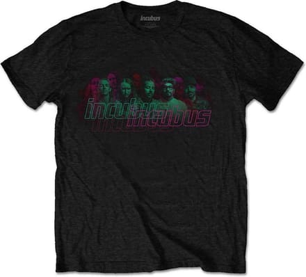 Incubus Heren Tshirt -L- 17 Tour Zwart