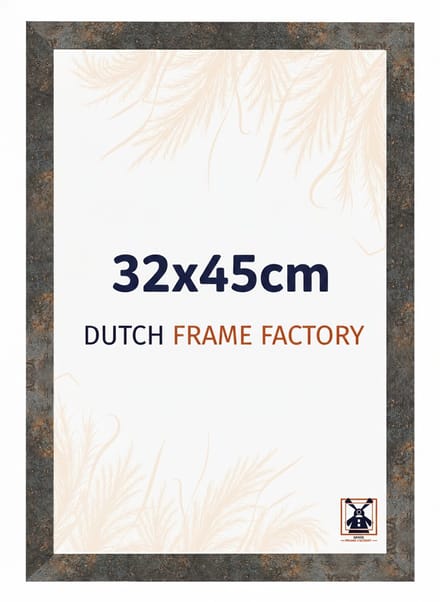 Fotolijst 32x45 cm - MDF - Geoxideerd Metaal - Benno