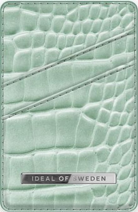 iDeal of Sweden Magnetic Card Holder Basic voor Universal Mint Croco