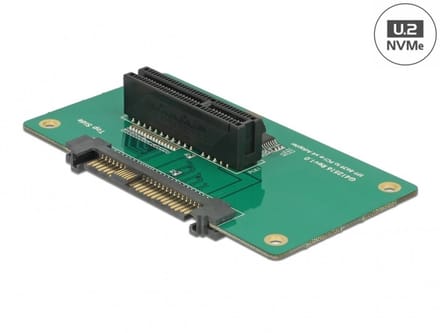 Delock Adapter U.2 SFF-8639 > PCIe x4 with fixing plate