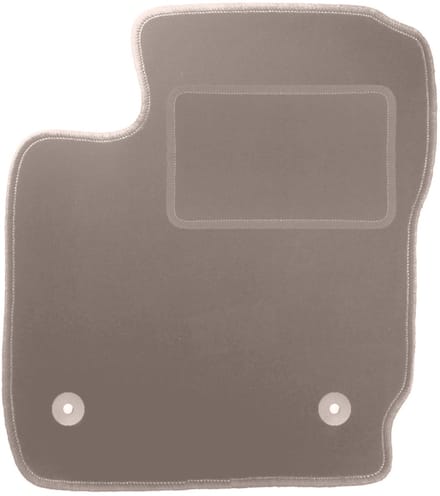 Beige bestuurdersmat voor: Ford Tourneo Courier combivan (2014-)