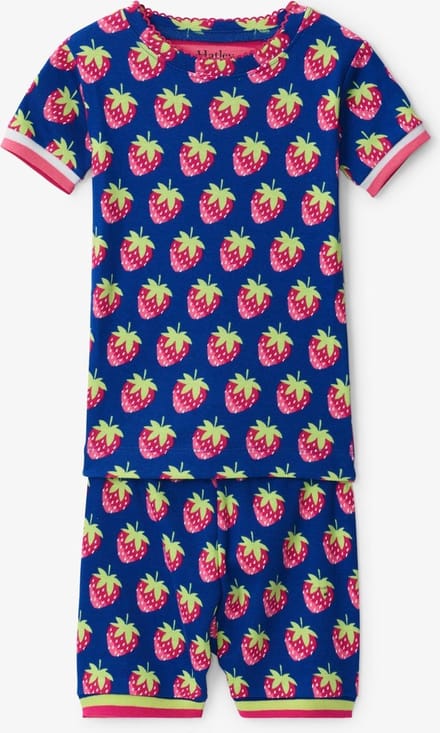 Hatley Pyjama Strawberries Mazarine Blue - 104