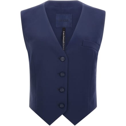 GUESS Sl Theoline Perfect Blackened Blue Größe: XL | Gilets Outlet | Damen | Blau