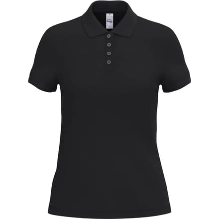Biologisch pique polo voor dames iDeal Basic Brand