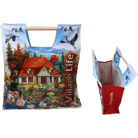Stijlvolle modellen met houten handvat - Village Life