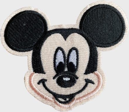 Patchy® – Disney's Mickey Mouse Strijkpatch - Strijkapplicatie - Strijkembleem - Badge - Patches (WOP)