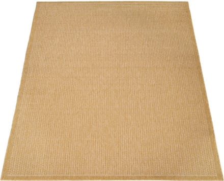 Flycarpets Binnen & Buitenkleed Timiso - Effen Uni - Geel