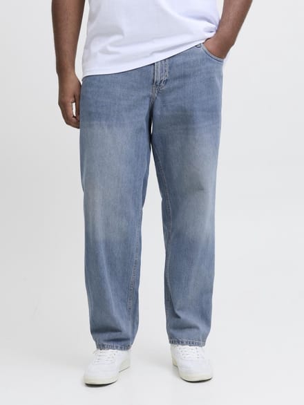 JACK&JONES PLUS - JJICHRIS JJIORIGINAL AM 761 SN PLS - Heren - Jeans