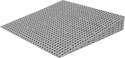 Drempelhulp 6 Laags binnen 11 tot 12,6 cm (H) x 75 cm (B)